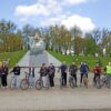 Велопробег "Свеча памяти. Уроки Великой Отечественной войны" состоялся в Кореличском районе