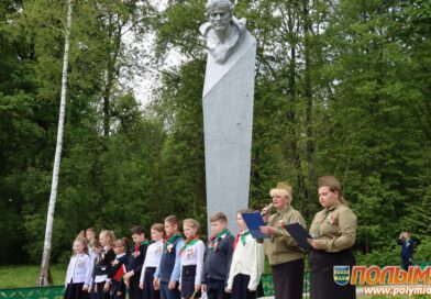 У памятника Героя Советского Союза Николая Гастелло состоялся торжественный  митинг