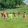 В Кореличах прошли районные соревнования по футболу «Кожаный мяч»